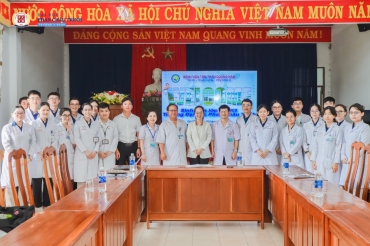 Bàn giao hơn 50 sinh viên Y5 đến bệnh viện chuyên khoa thực tập