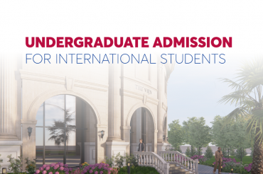 Undergraduate Admission for International Students