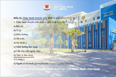 Tâm lý học lâm sàng: một ngành học, một chức danh