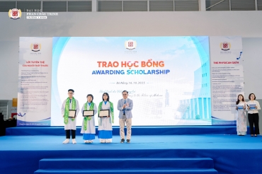 A First-Year Student Receives a Scholarship Worth Over 600 Million VND