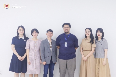 Tiếp nhận một sinh viên pháp đến thực tập nghiên cứu sau tốt nghiệp