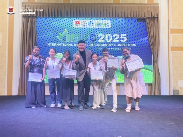 PCTU Students Win 3 Bronze Medals at the International Medical Biochemistry Competition 2025