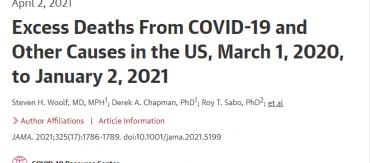 Excess Deaths From COVID-19 and Other Causes in the US, March 1, 2020, to January 2, 2021