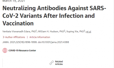 Neutralizing Antibodies Against SARS-CoV-2 Variants After Infection and Vaccination