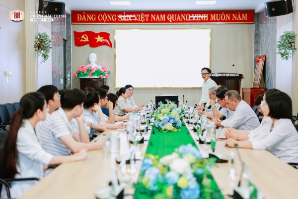 Theo sát hoạt động thực tập, PCTU làm việc với bệnh viện đa khoa khu vực Quảng Nam