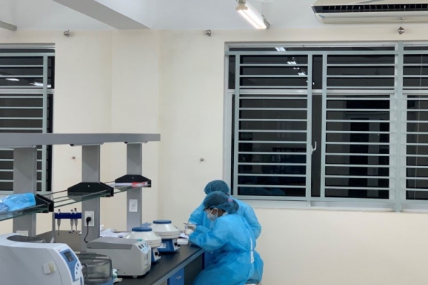 Quang Nam province requested Phan Chau Trinh University to perform diagnostic tests for SARS-CoV-2 virus.