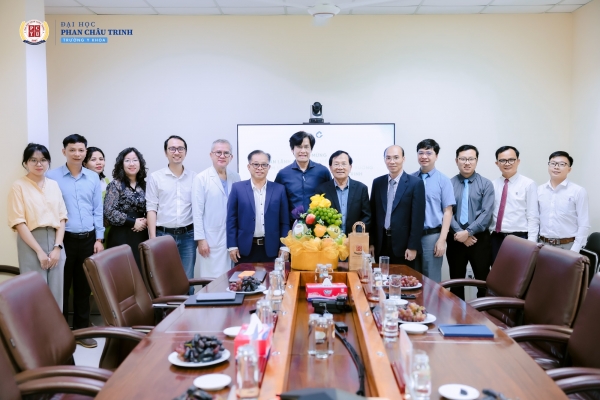 Da Nang C hospital connects with PCTU to strengthen professional exchange in hospital–university collaboration