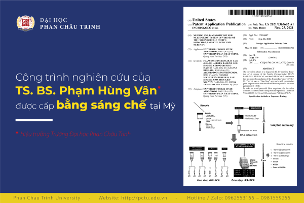 Công trình nghiên cứu của TS.BS. Phạm Hùng Vân được cấp bằng sáng chế tại Mỹ