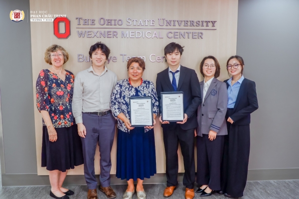 Mở rộng hợp tác nghiên cứu giáo dục và y tế với trung tâm y tế Wexner - Đại học bang Ohio