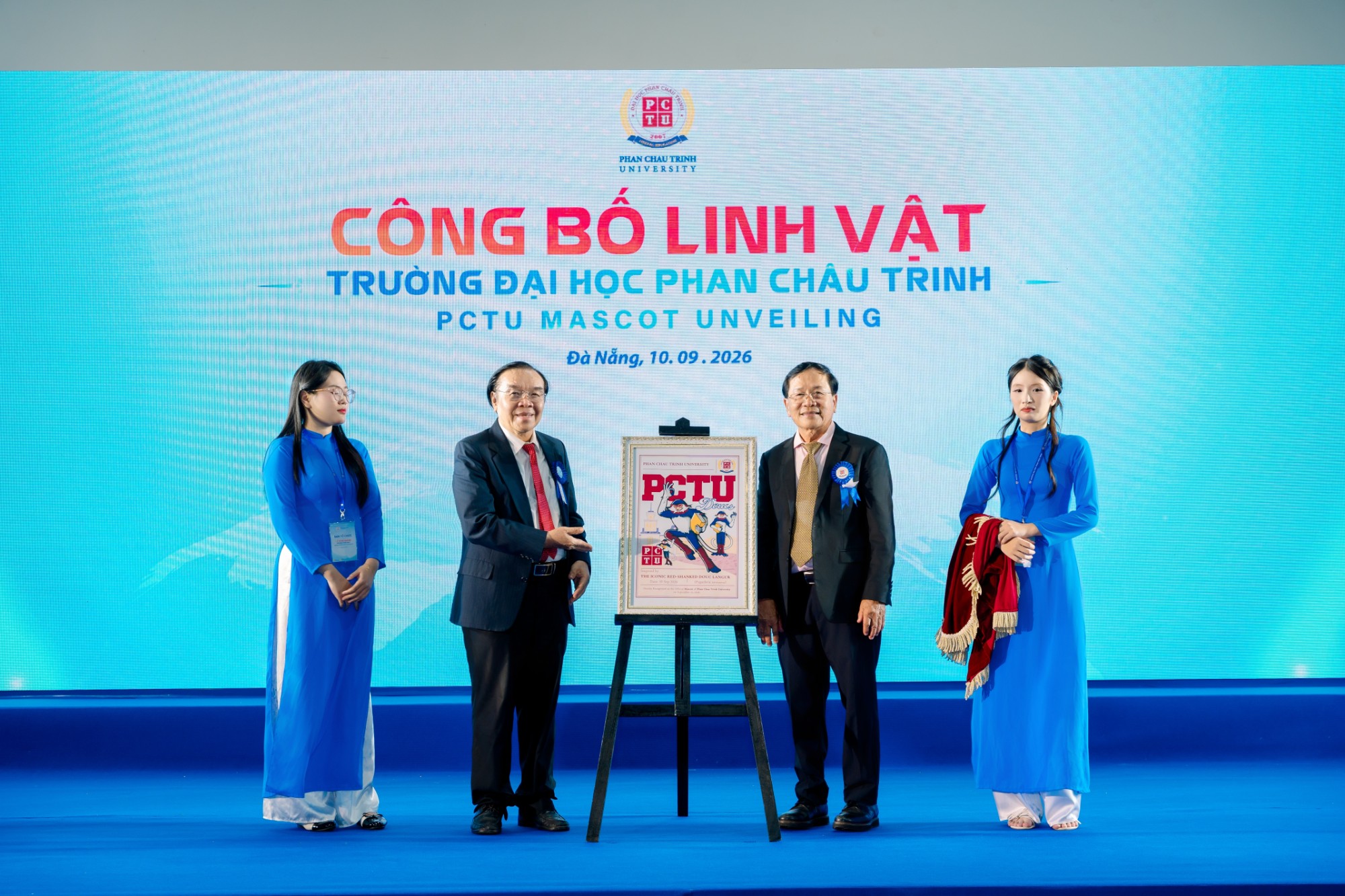 “PCTU Doucs” trở thành linh vật vủa Trường Đại Học Phan Châu Trinh