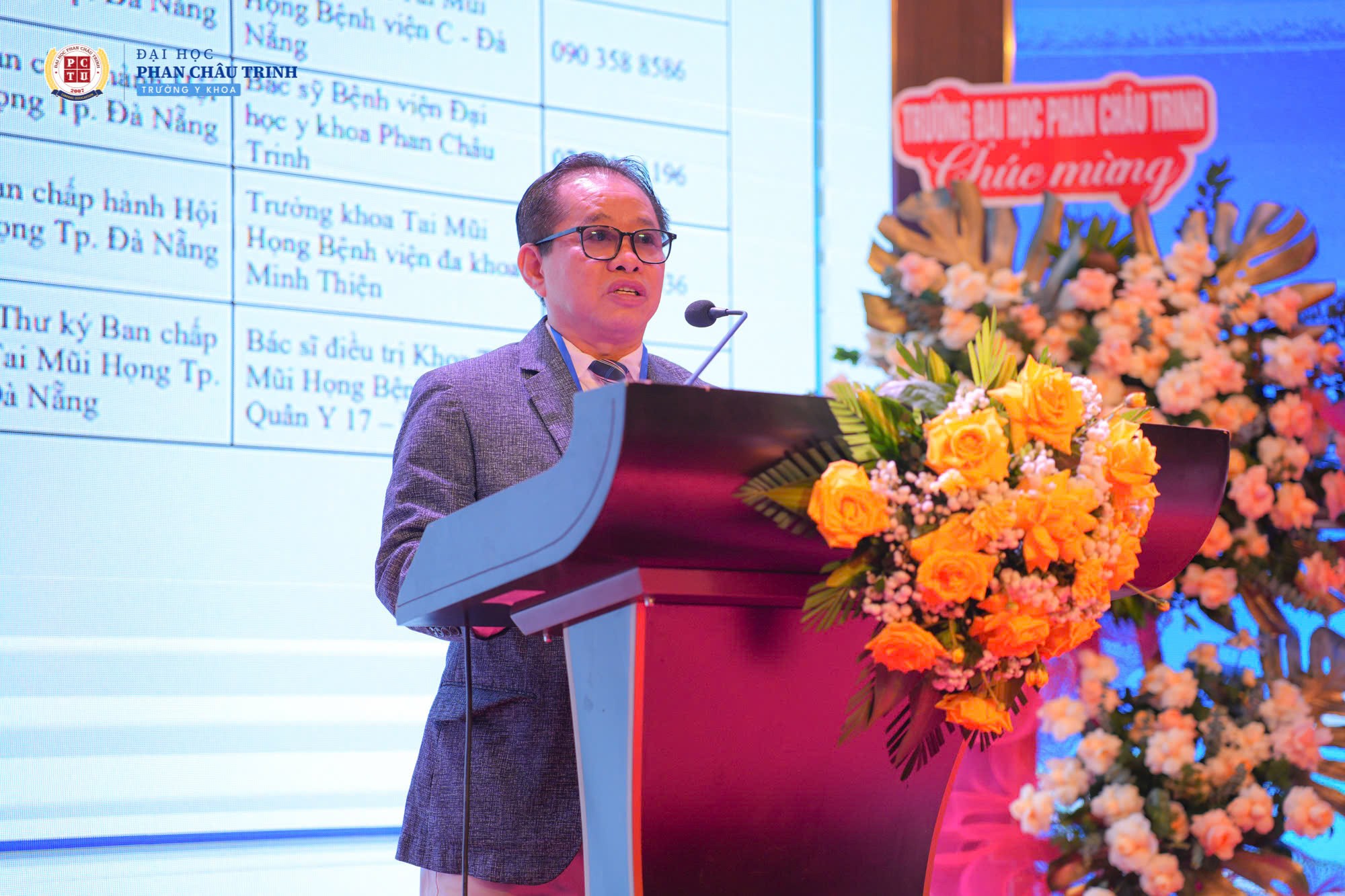 PGS.TS.BS. Nguyễn Đăng Quốc Chấn giữ chức Chủ tịch Hội Tai Mũi Họng Đà Nẵng